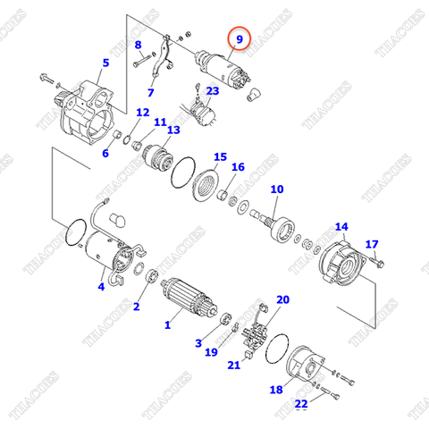 Công tắc Magnetic KD0-47100-3760 (chuột đề)
