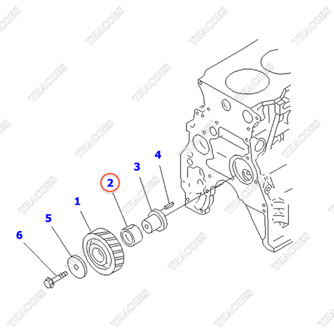 Bạc đệm 6204-31-6341