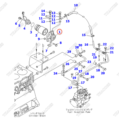 Bơm tay 6204-71-7210