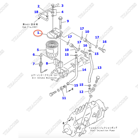 Bơm tay 6204-71-6210