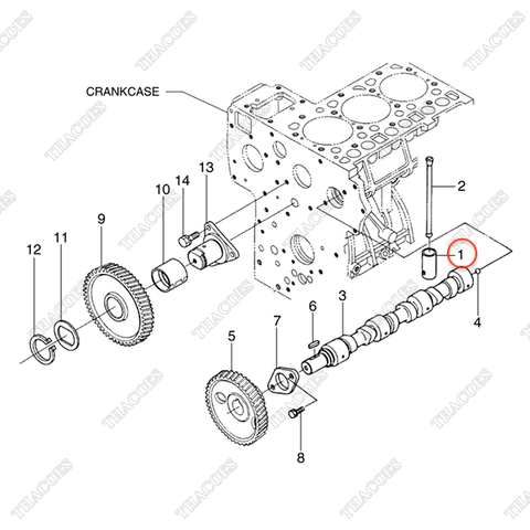 Con đội cam BN-15601-15550 (6 cái)