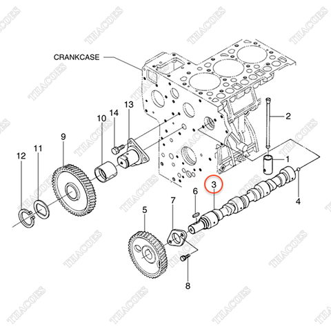 Trục cam BN-17331-16010