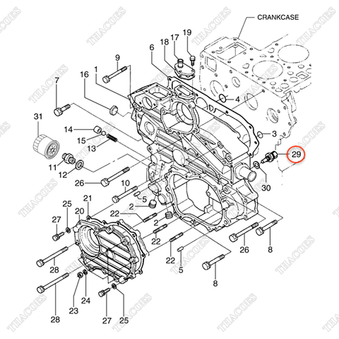 Cảm biến nhiệt BN-16415-83040