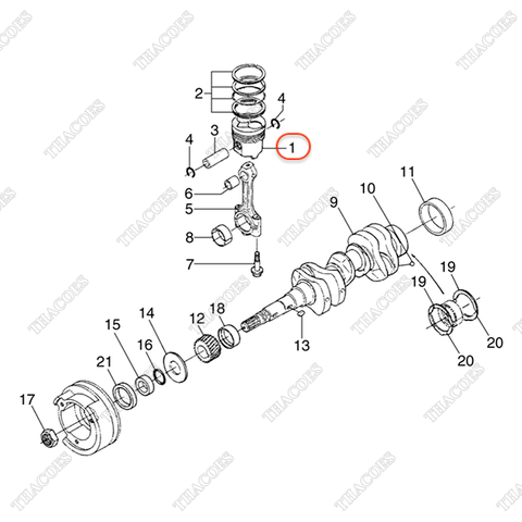 (Std) Piston BN-1A021-21112