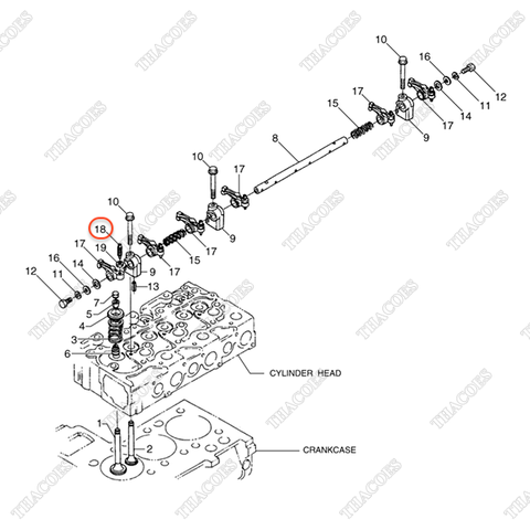 Vít chỉnh cò BN-15521-14230 (6 cái)