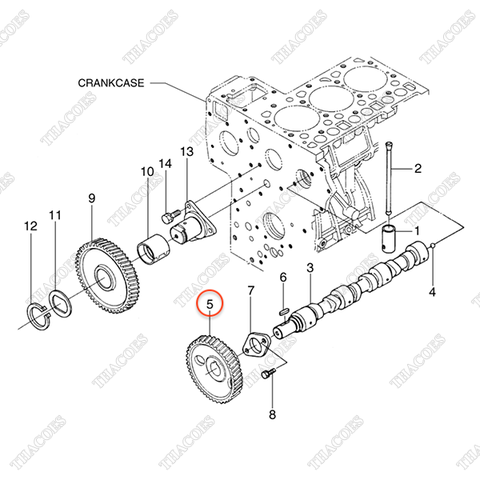 Bánh răng cam BN-15521-16515