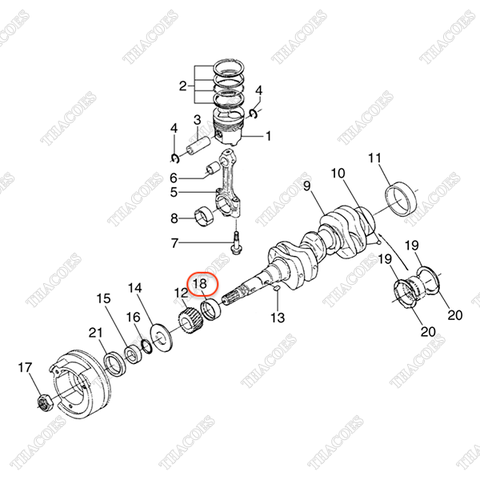 (+0,20) Bạc balie BN-1A091-23910 (3 cặp)