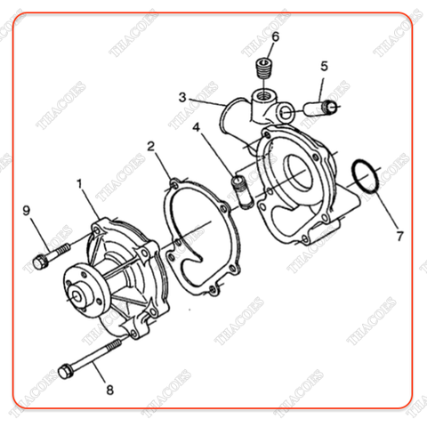 Bơm nước động cơ BN-1C010-73030