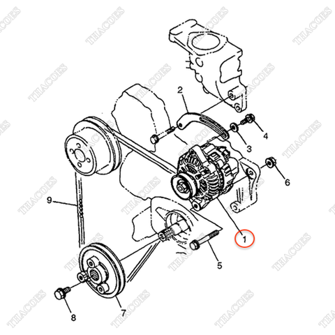 Máy phát BN-1C010-64010