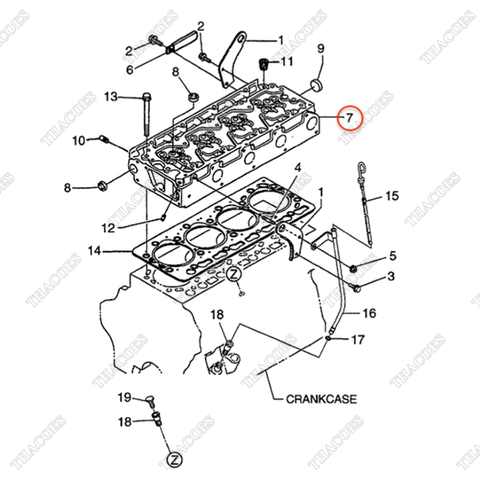 Mặt máy BN-1C010-03023