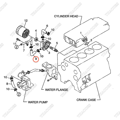Ống dầu nhớt BN-1C010-37182
