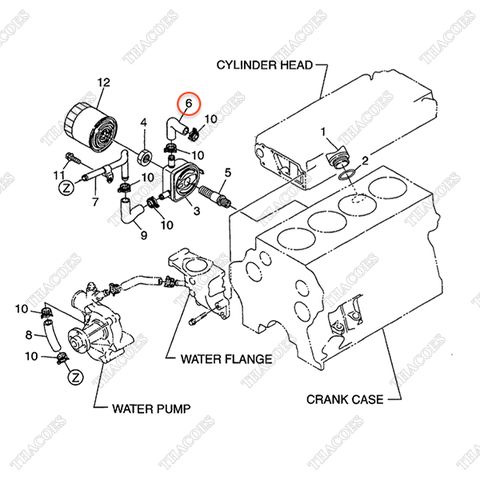 Ống dầu nhớt BN-1C010-37150