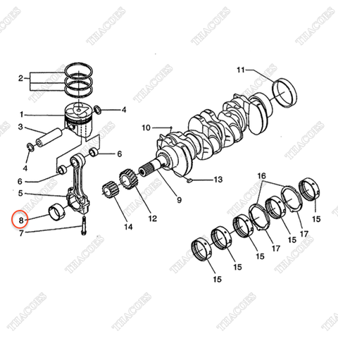 (+0,2) Bạc biên BN-1C020-22960 (4 set)