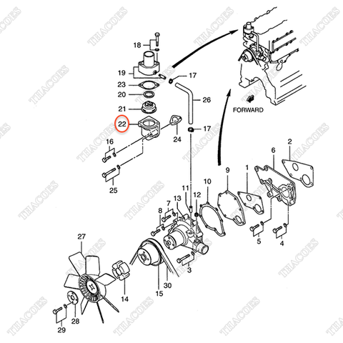 Cút nước AG-32B46-00301
