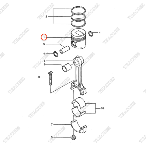 (+0,25) Piston AG-32A17-10200 (6c)