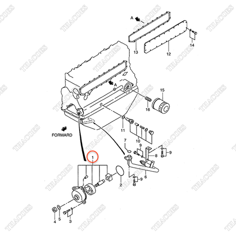 Bơm nhớt AG-32B35-00012