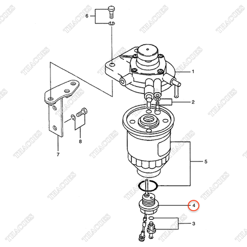 Cảm biến lọc diesel AG-34462-11030