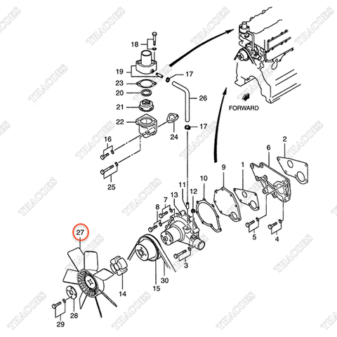 Cánh quạt AG-32B48-00100
