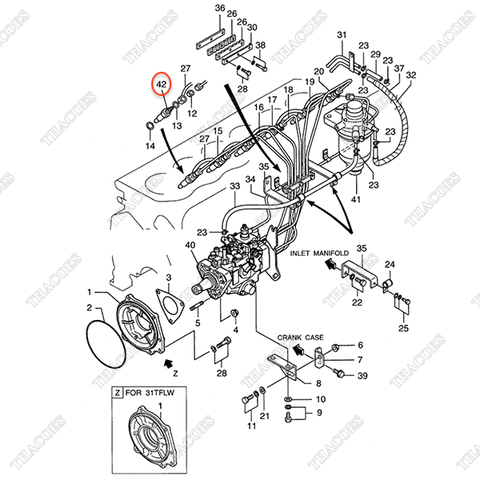 Kim phun AG-32C61-06000 (6 cây)