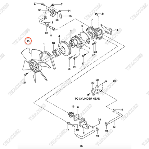 Cánh quạt N-21060-FU410