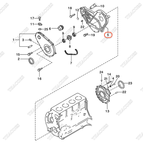 Nắp đầu động cơ N-13034-FU400