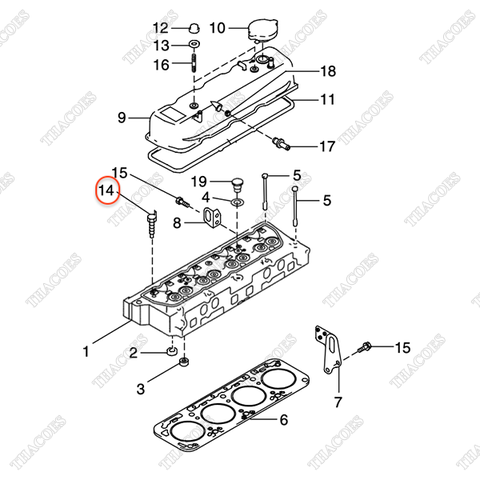 Cảm biến nhiệt độ nước N-25080-89903