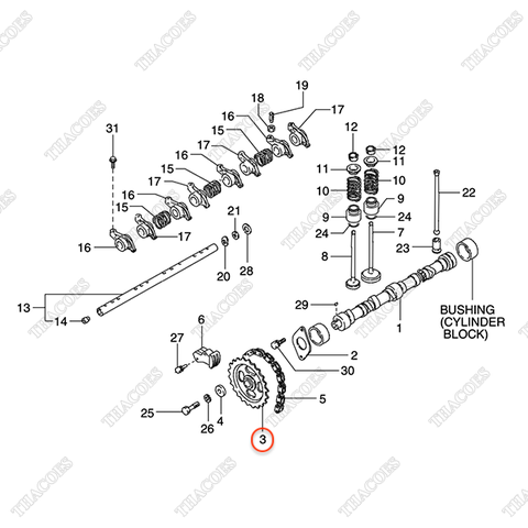 Bánh răng cam N-13024-FY500