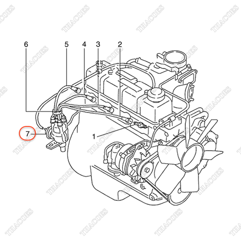Bộ chia điện N-22100-FU410