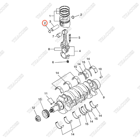 Phe hãm ắc piston A-12032-2S600