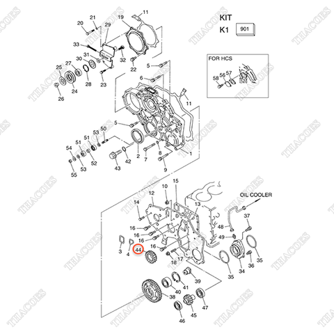 Bánh răng trung gian A-13021-40K00