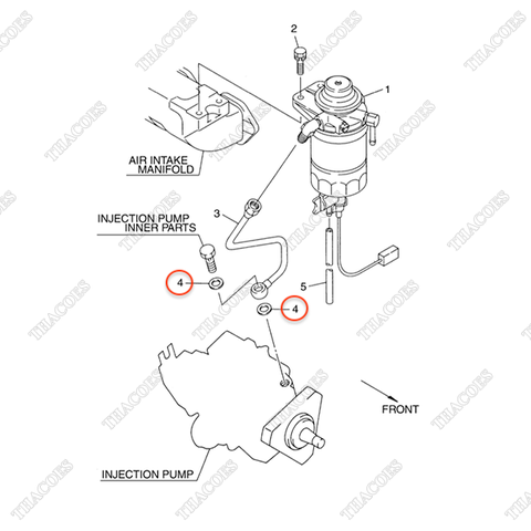 Vòng đệm A-16794-10G00