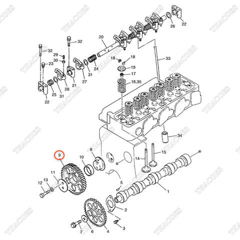 Bánh răng trung gian A-13012-54T00