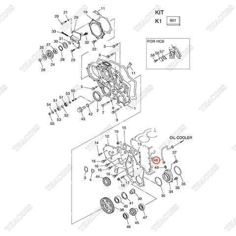 Ống dầu bôi trơn A-15192-41K01