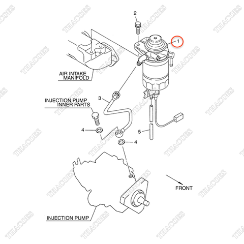 Cụm bơm nhiên liệu A-16400-41K00