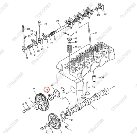 Bạc đệm A-13015-43G01