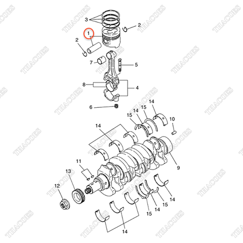 Piston A-12010-6T005 (Inc 2) (Grade 1)