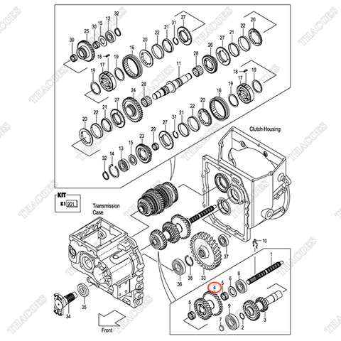 Bánh răng 12N43-42111