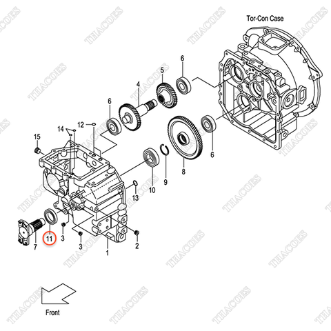 Phớt dầu, cổ trục các đăng 12N53-82211