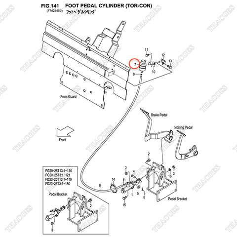 Bình dầu phanh 23775-42101
