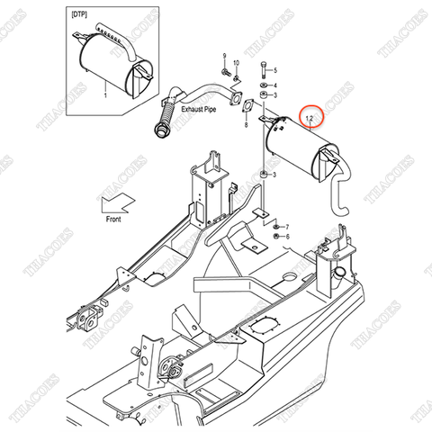 Ống giảm thanh 22N52-30101