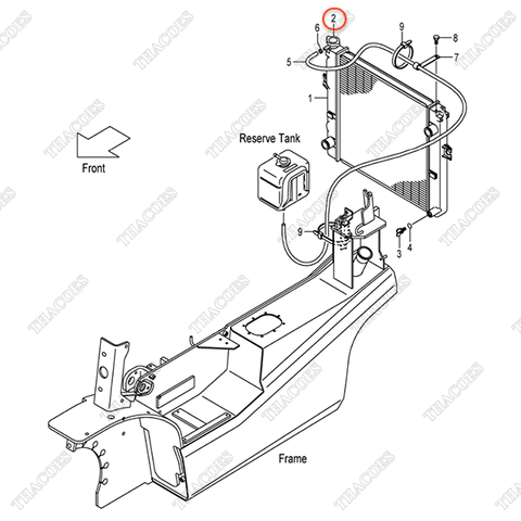 Nắp két nước 222A2-10211