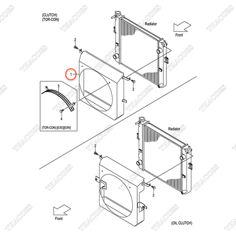 Hộp hướng gió 22N52-12201