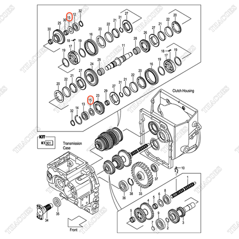 Lá thép tỳ 12N43-42191 (2c)