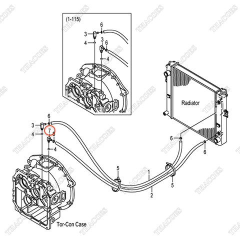 (Seri 116-Up) Rắc co vuông 22N57-80301