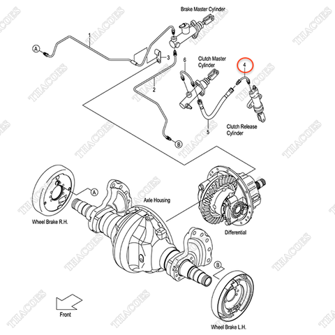 (MT) Ống dầu côn 239A5-42471