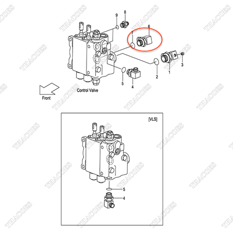 (3sv) Rắc co vuông 04150-20404