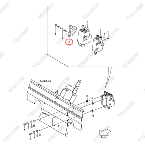 (2sv) Nắp đậy van 22N57-33021
