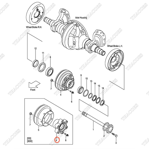 (SN 1-1017) Moay ơ 52N57-42101 (DD) (SDD)