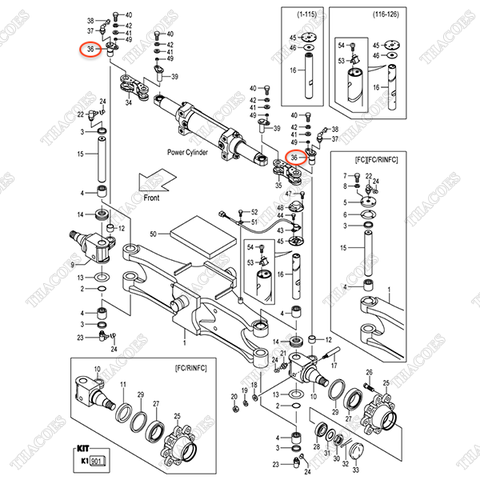 (Seri 1~275) Chốt nối 22N54-32131