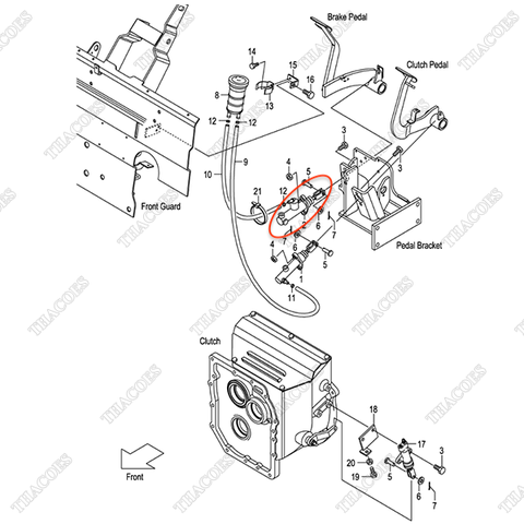 (Seri 179-Up) Tổng phanh 27045-40302